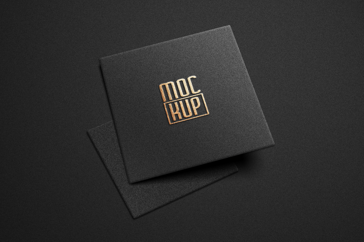 luxury golden embossed logo mockup psd