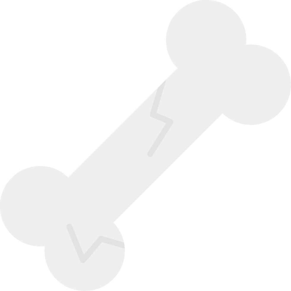 Bone Flat Light Icon vector