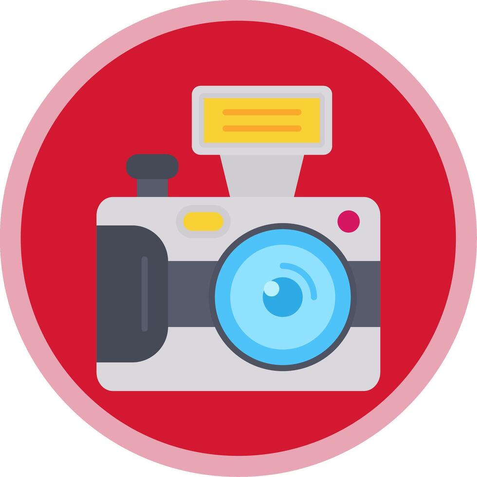Camera Flat Multi Circle Icon 41718086 Vector Art at Vecteezy