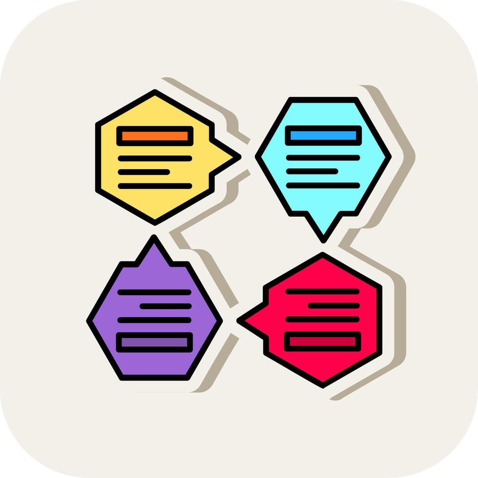Infographic Line Filled White Shadow Icon vector