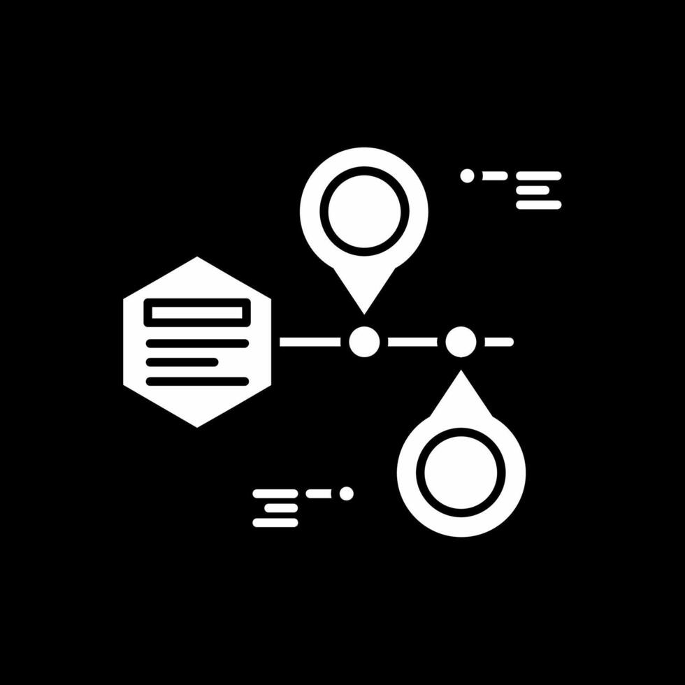 Placeholder Glyph Inverted Icon vector