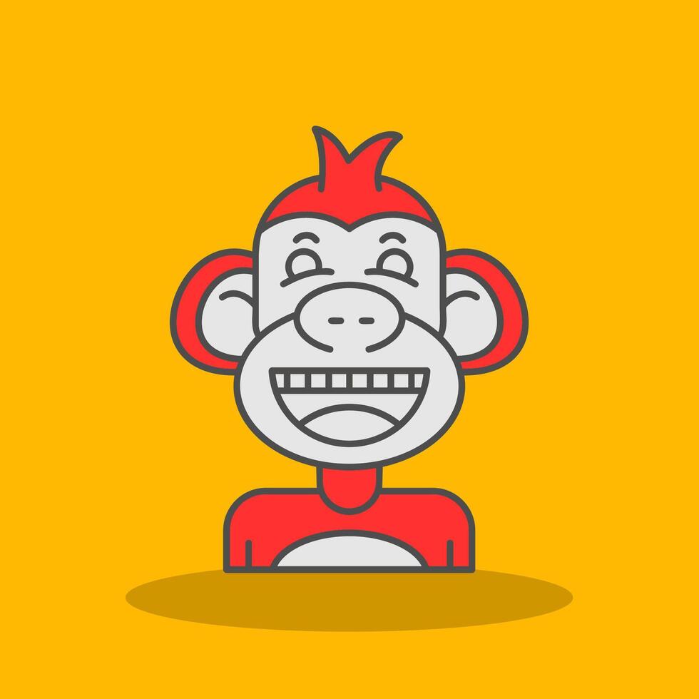 FALSE Filled Shadow Icon vector