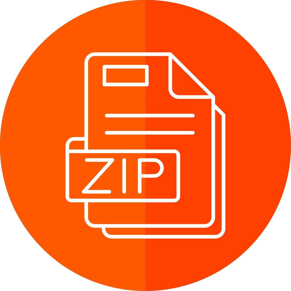 Zip Line Red Circle Icon vector