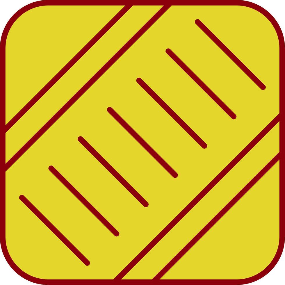 Crossing Vintage Icon vector