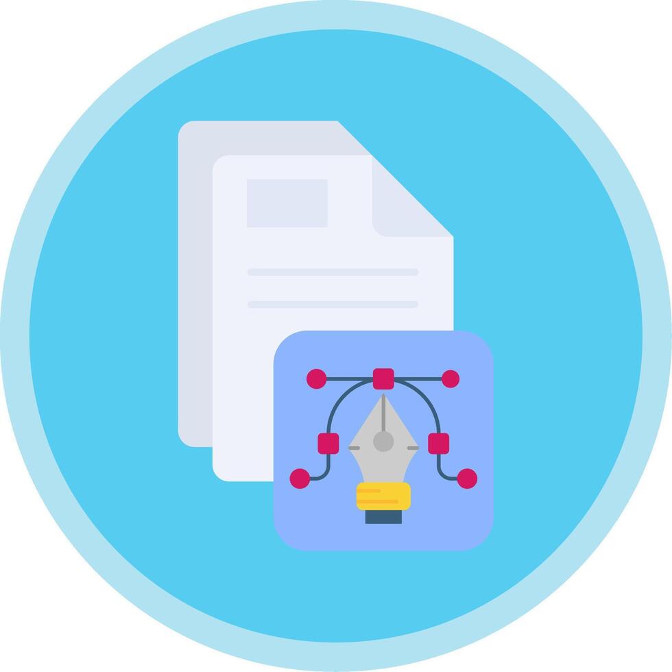 Vector Flat Multi Circle Icon