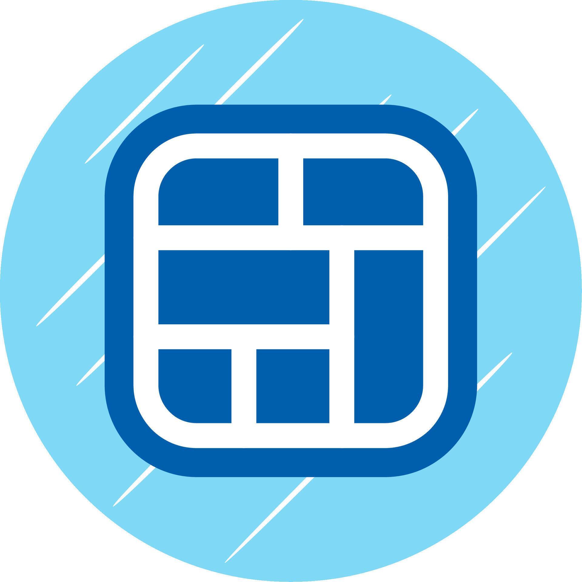 Layout Flat Blue Circle Icon 41721192 Vector Art at Vecteezy