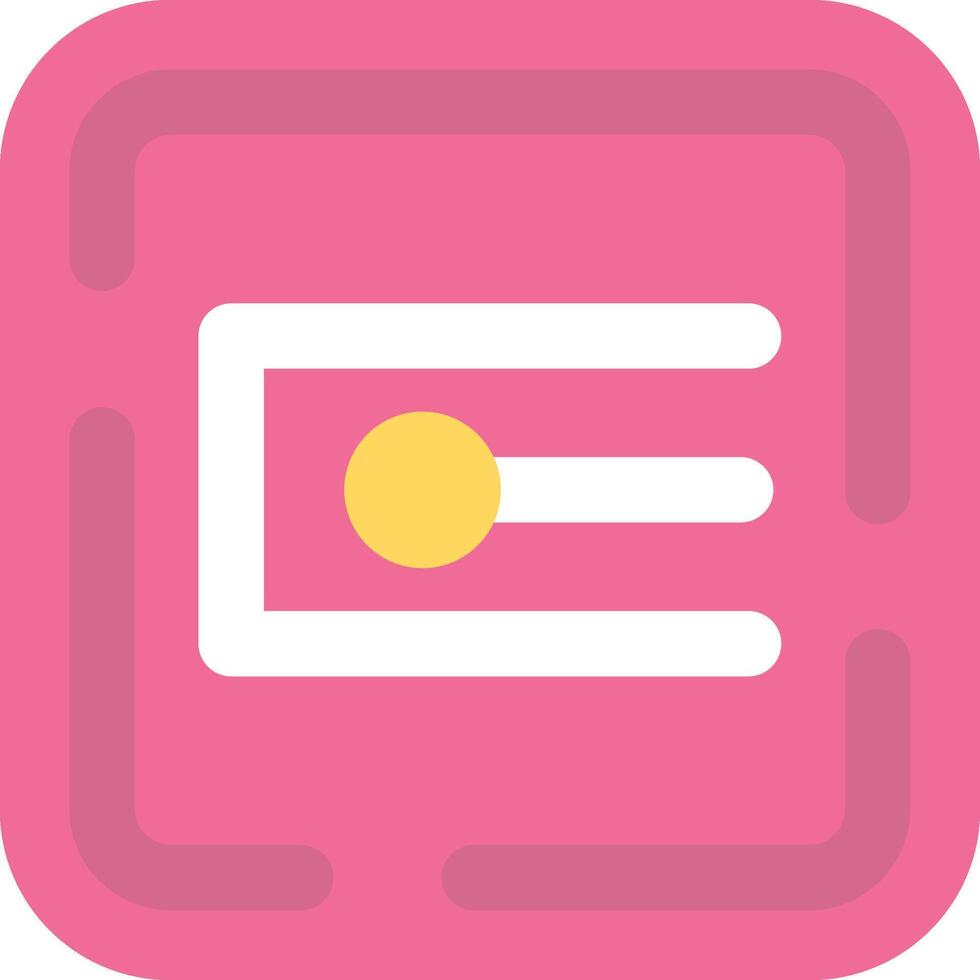 Endpoint Flat Light Icon vector