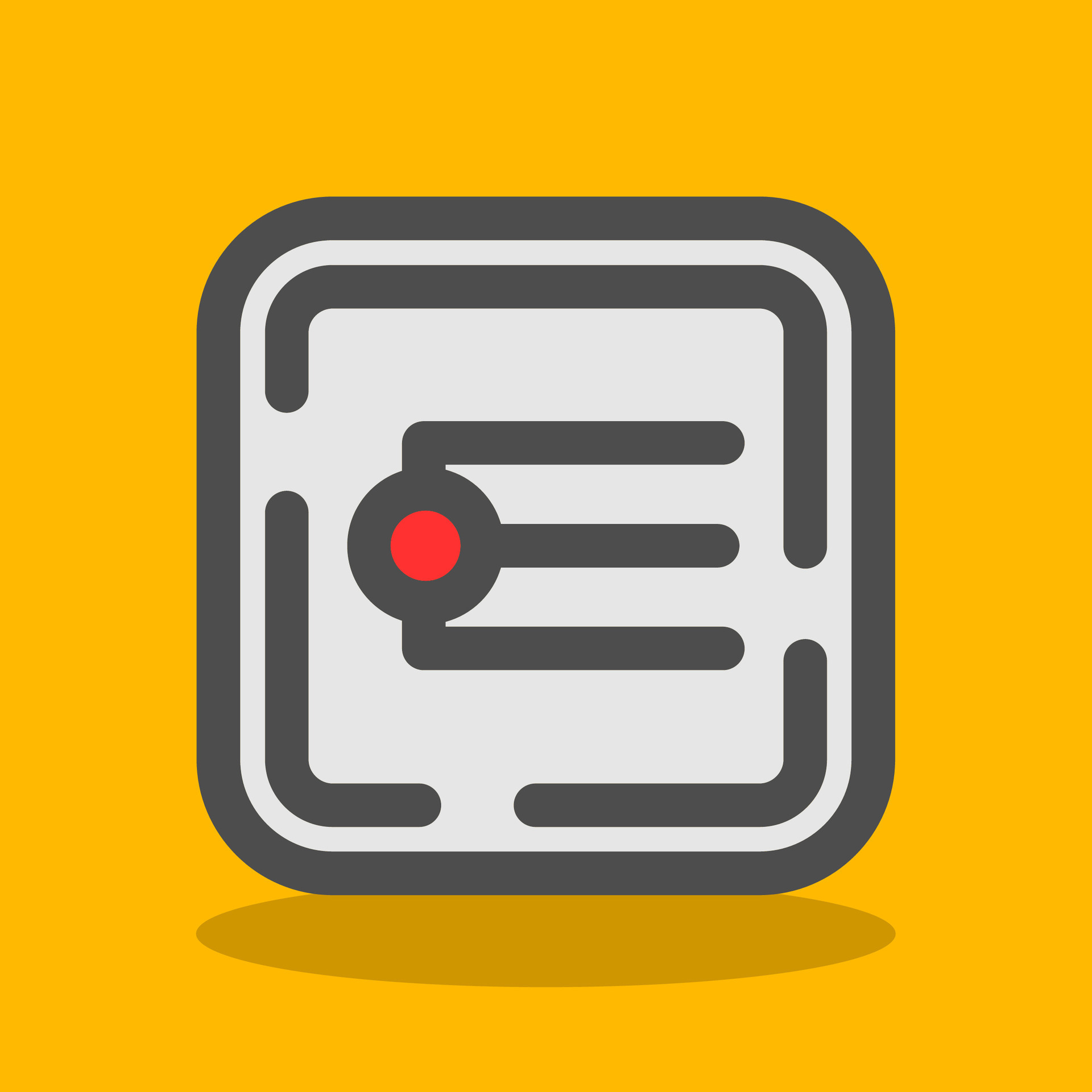 Endpoint Filled Shadow Icon 41721613 Vector Art at Vecteezy
