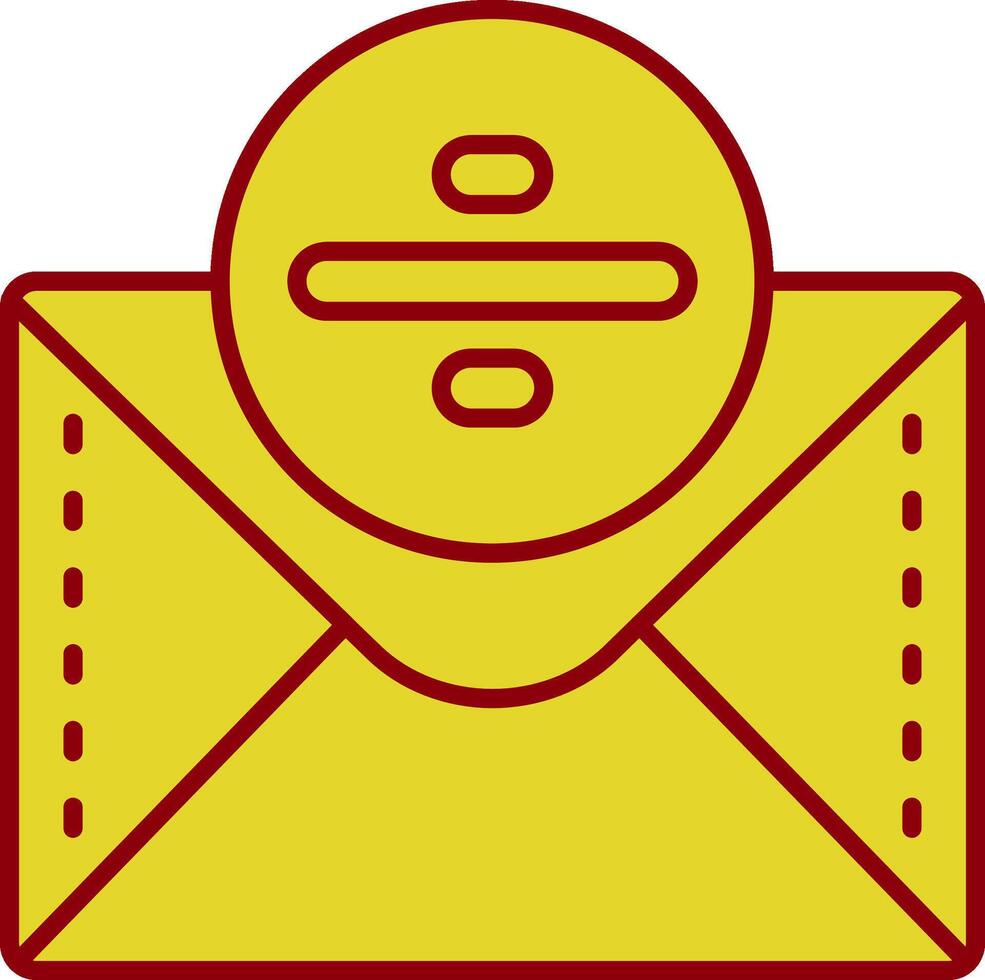 Divide Vintage Icon vector