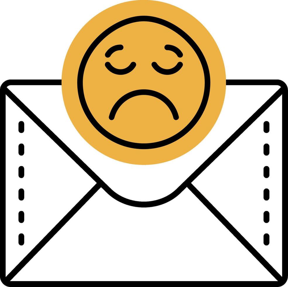 Emoji Skined Filled Icon vector