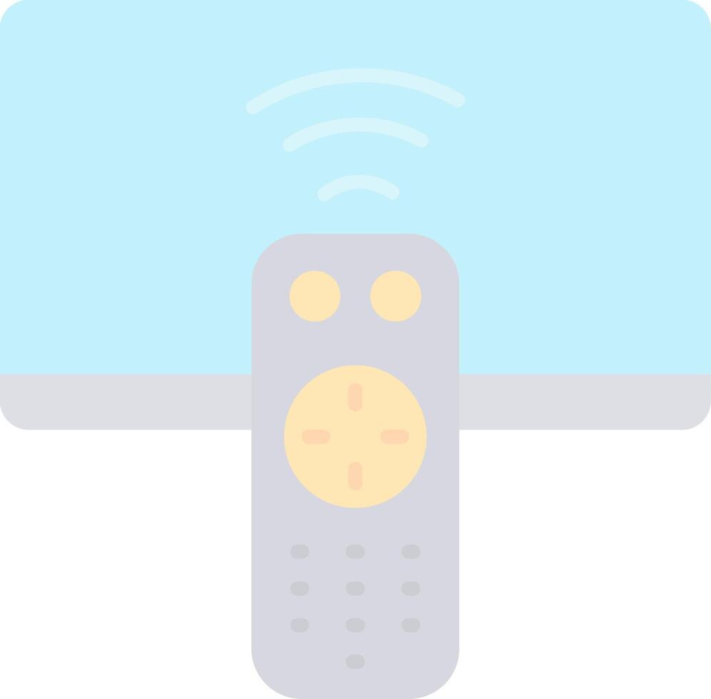 Remote Flat Light Icon vector