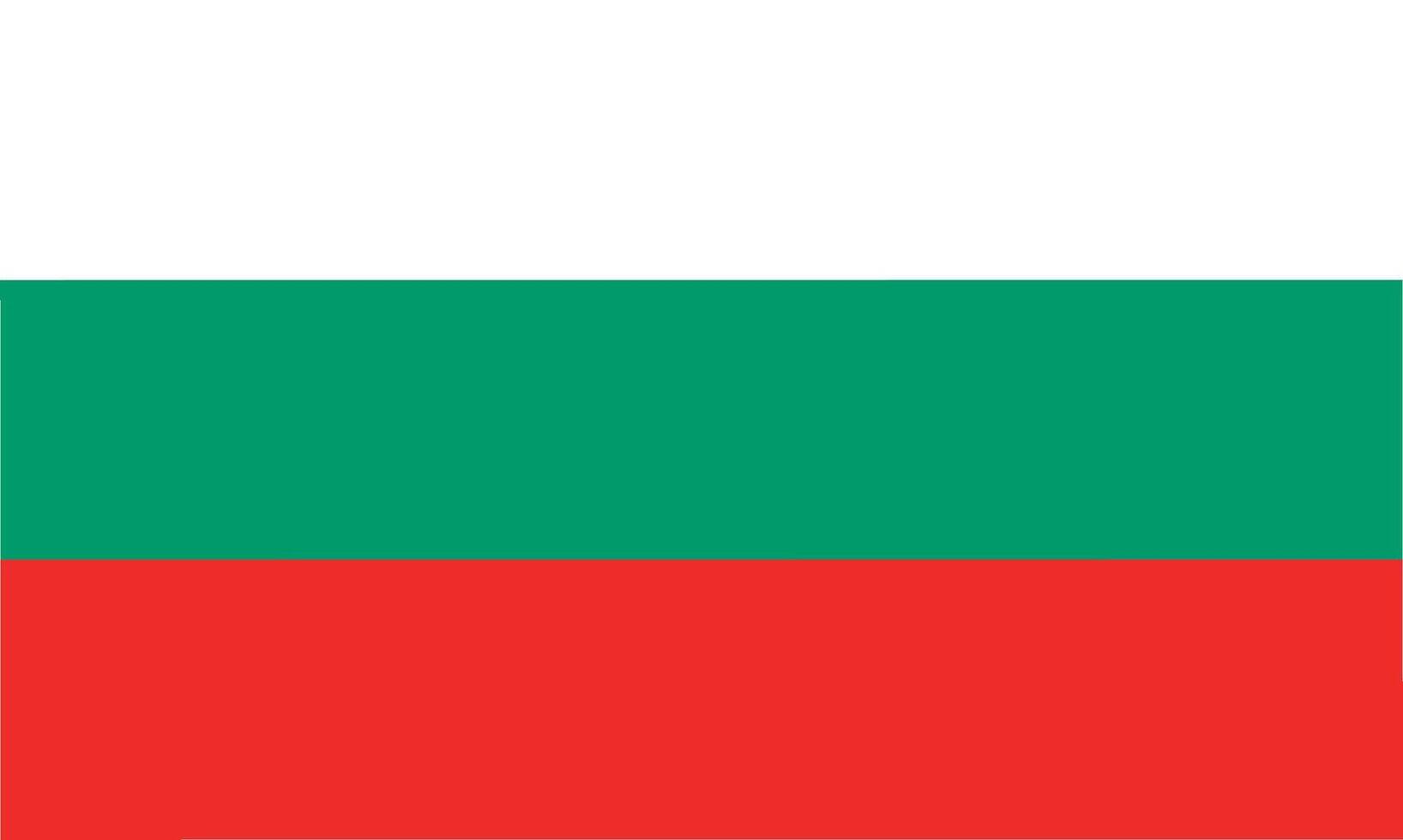 flag of bulgaria vector