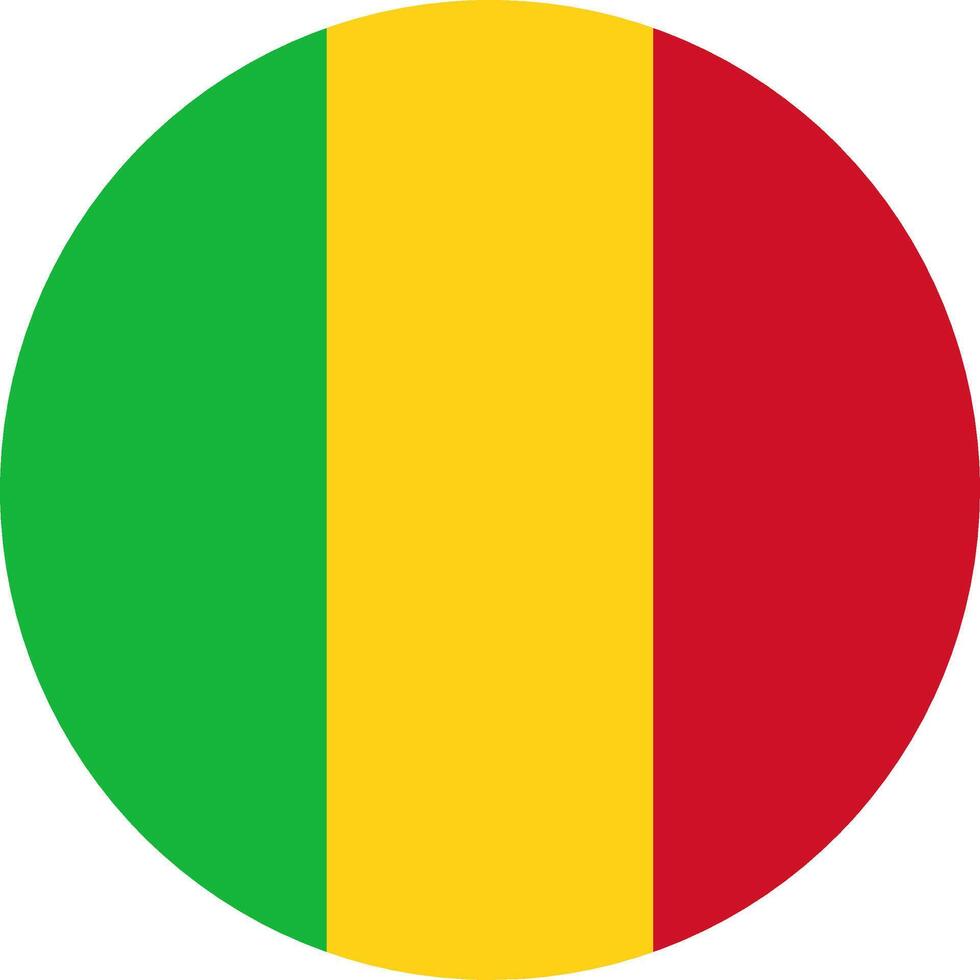 Flag of Mali vector format eps