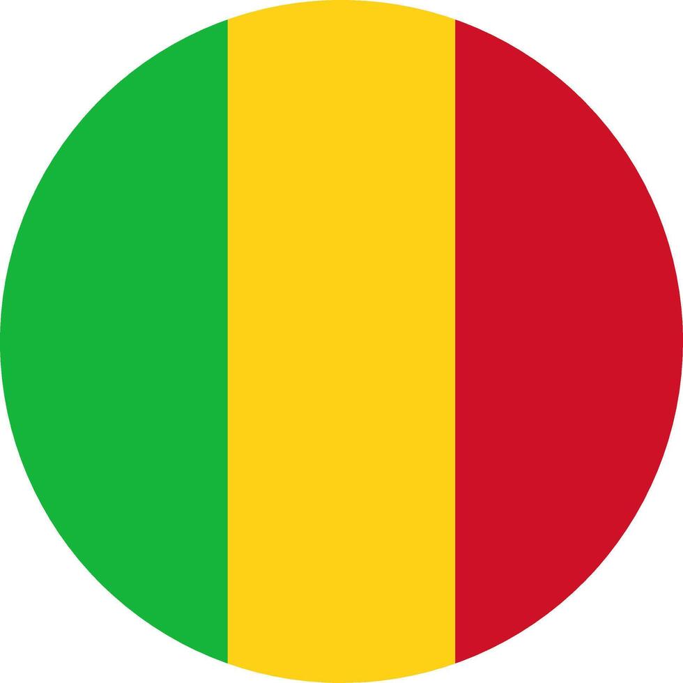 Flag of Mali vector format eps