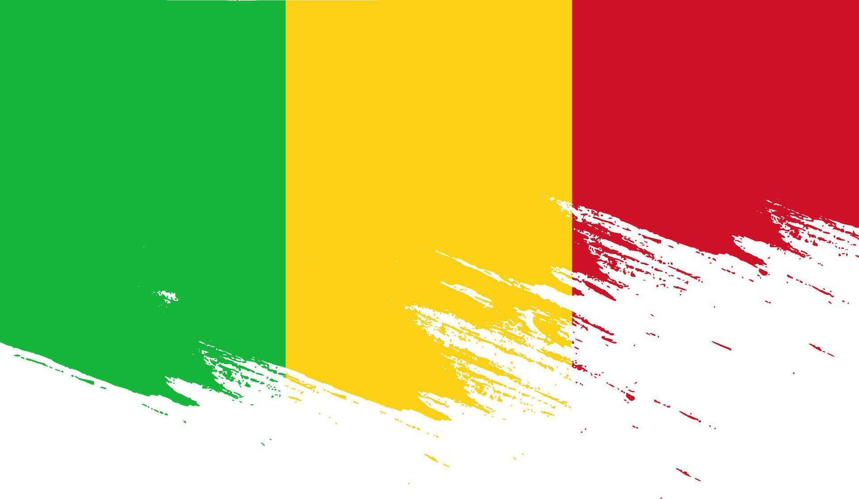 bandera de mali vector formato eps