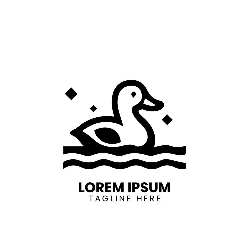 Duck Logo Concept designs, themes, templates and vector, duck logo vector and illustration,
