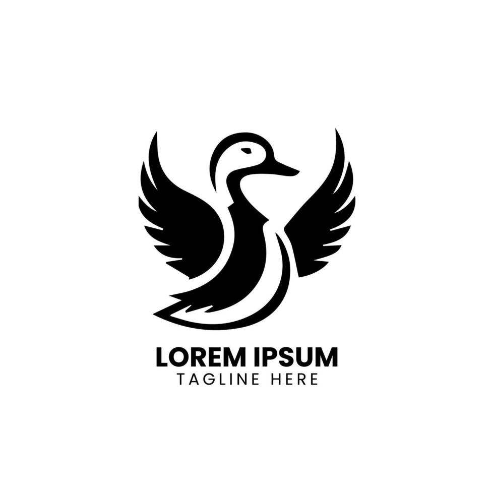 Duck Logo Concept designs, themes, templates and vector, duck logo vector and illustration,