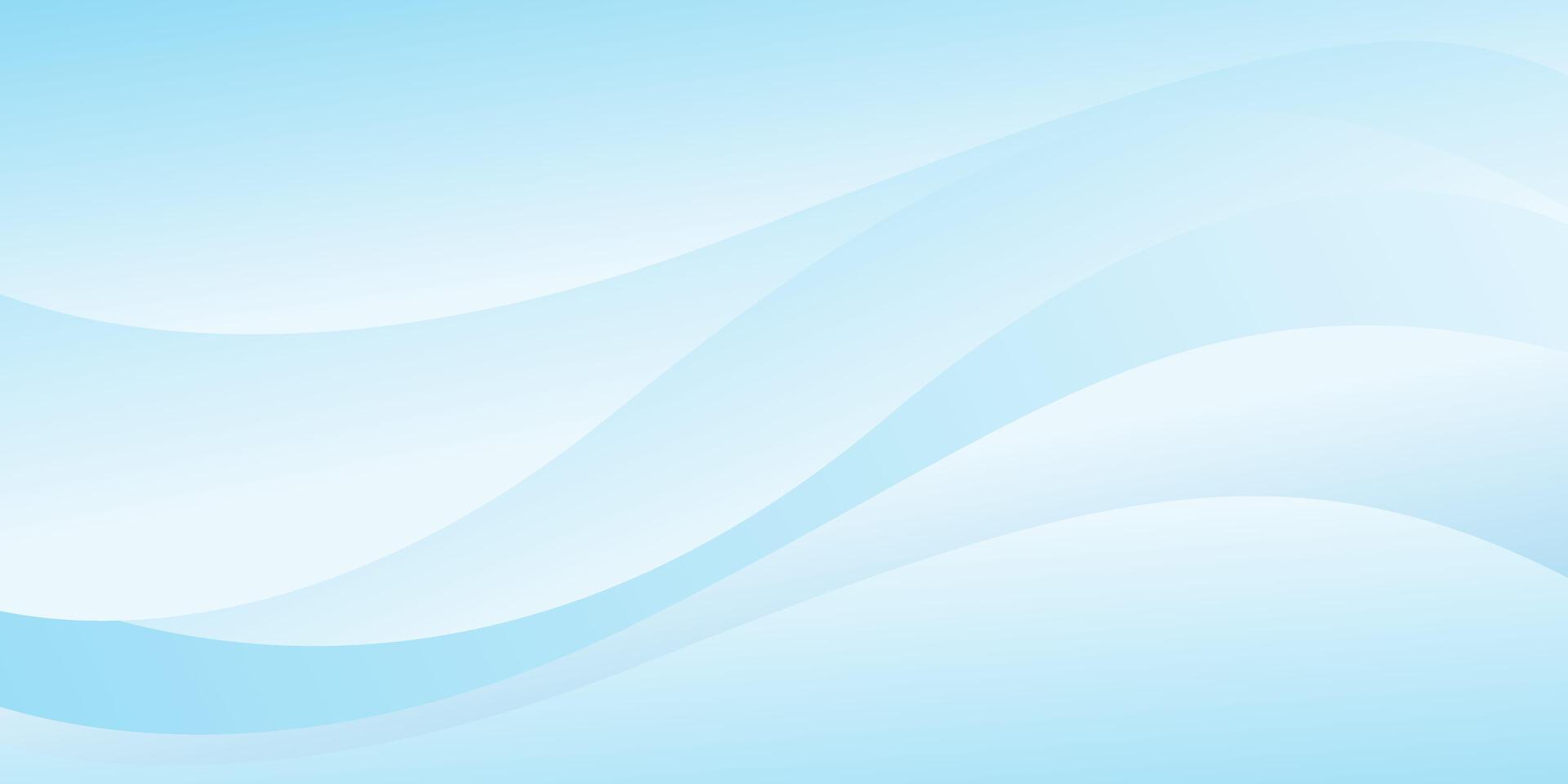 Abstract light blue curve background, blue beauty dynamic wallpaper with wave shapes. Suitable for business selling banners, ads, events, templates, pages, webs, and others vector