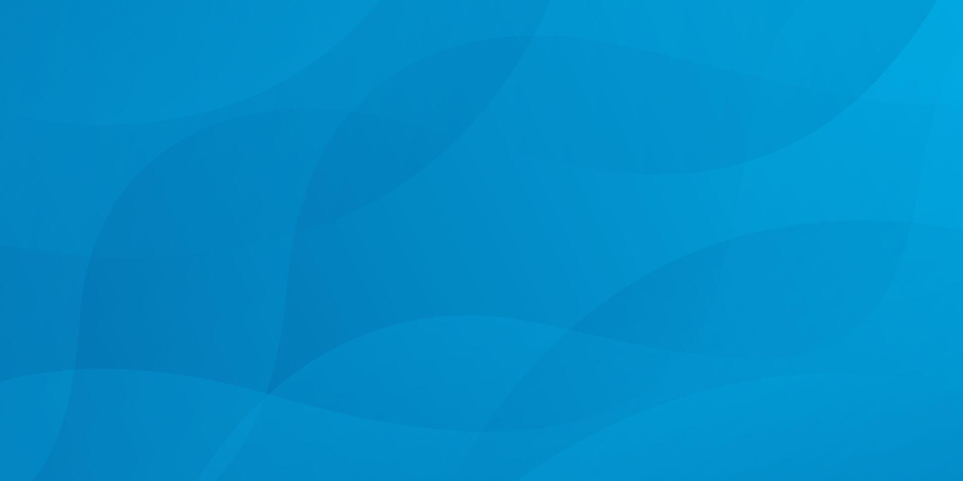 Abstract blue curve background vector