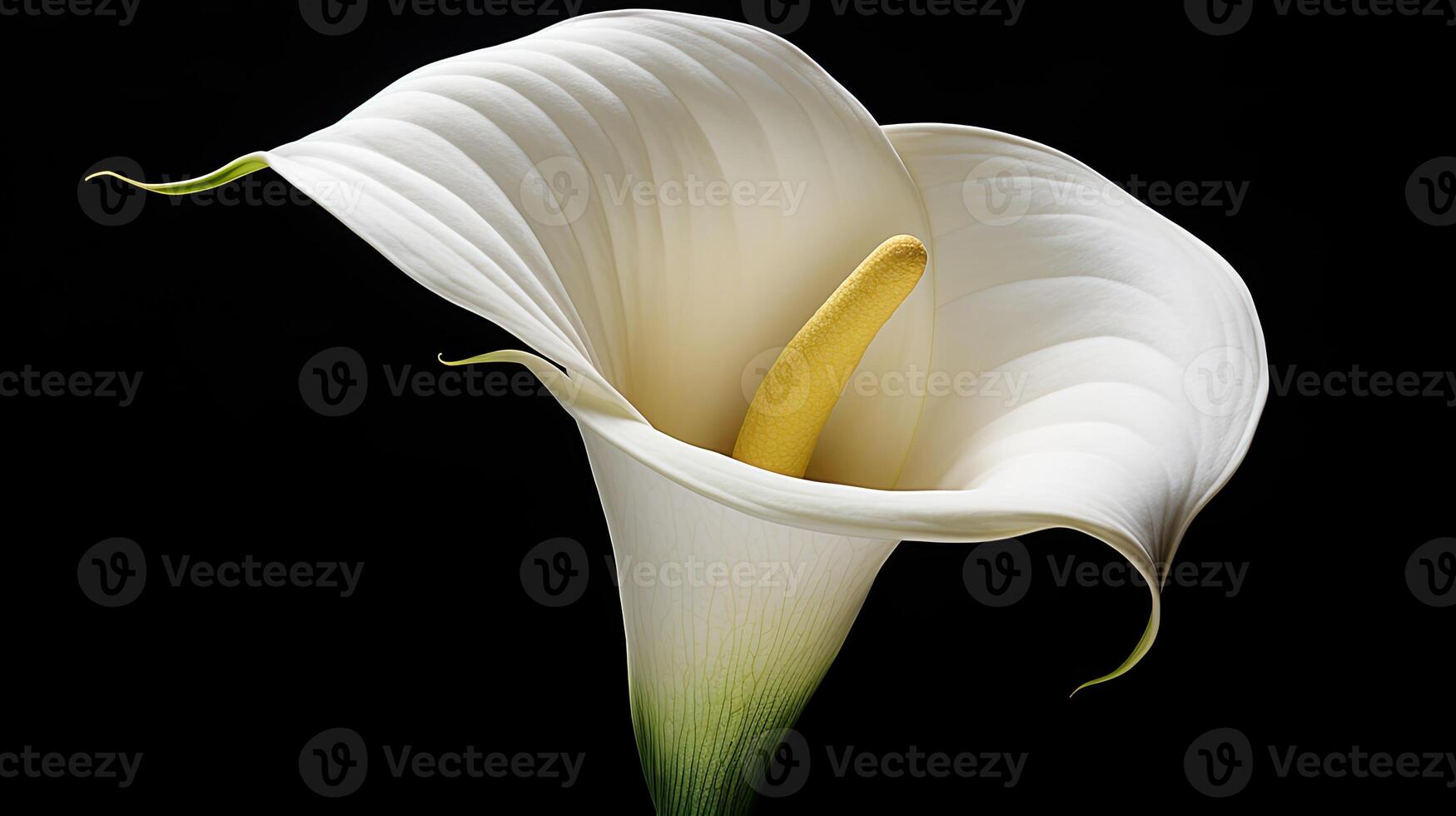 AI generated elegant calla flower ai generated photo