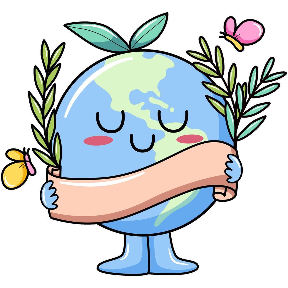 International Earth Day Vector Illustration