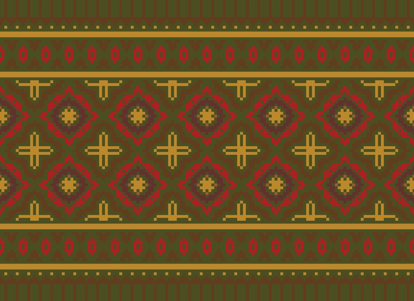 de punto étnico patrón, vector cruzar puntada oriental fondo, bordado retro jacquard estilo, púrpura modelo cuadrado nativo, diseño para textil, tela, alfombra, alfombra, fibras