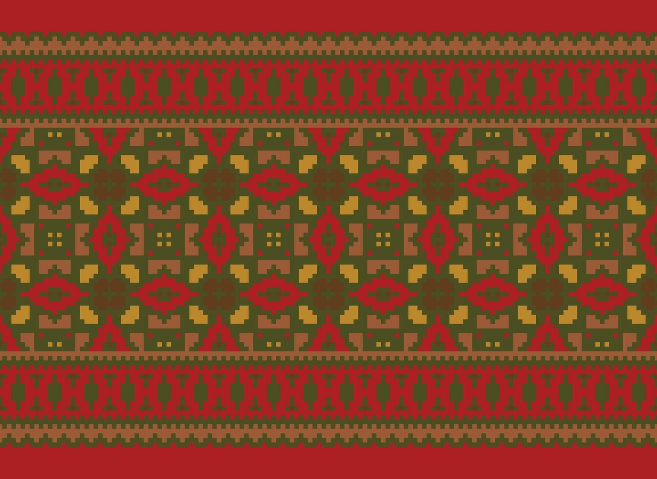 de punto étnico patrón, vector cruzar puntada oriental fondo, bordado retro jacquard estilo, púrpura modelo cuadrado nativo, diseño para textil, tela, alfombra, alfombra, fibras
