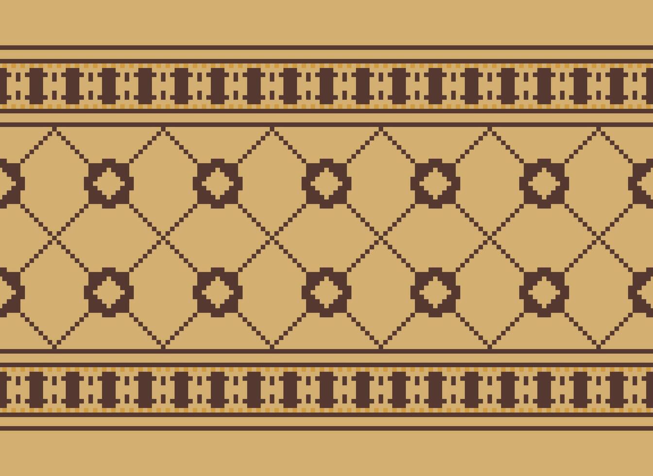 Knitted ethnic pattern, Vector cross stitch oriental background, Embroidery retro jacquard style, Purple pattern square native, Design for textile, fabric, carpet, rug, fibres