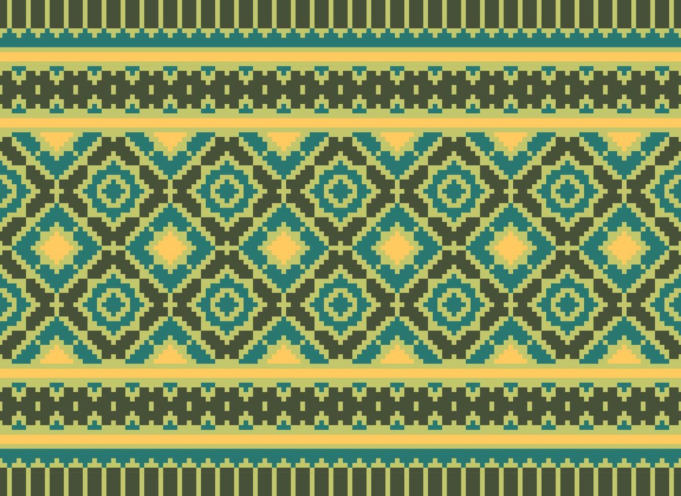 Knitted ethnic pattern, Vector cross stitch oriental background, Embroidery retro jacquard style, Purple pattern square native, Design for textile, fabric, carpet, rug, fibres