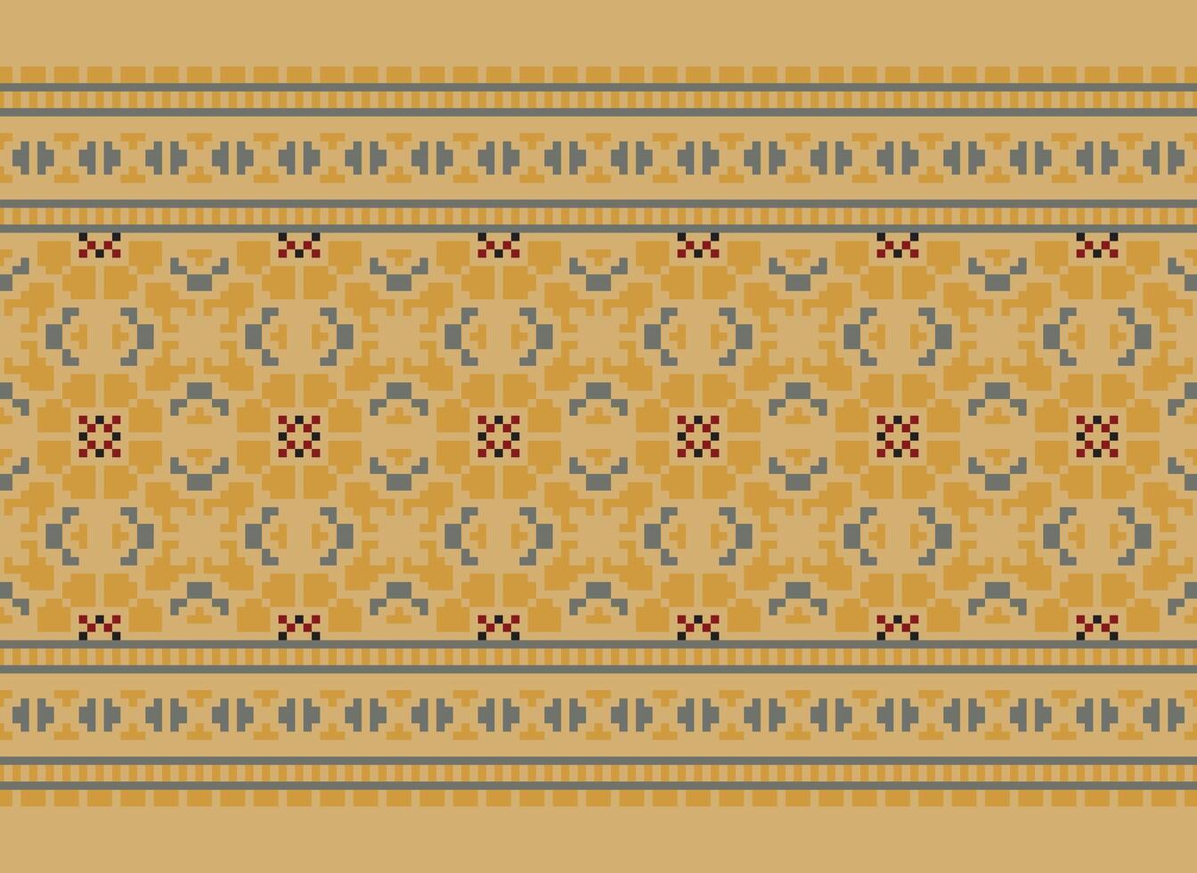 Knitted ethnic pattern, Vector cross stitch oriental background, Embroidery retro jacquard style, Purple pattern square native, Design for textile, fabric, carpet, rug, fibres