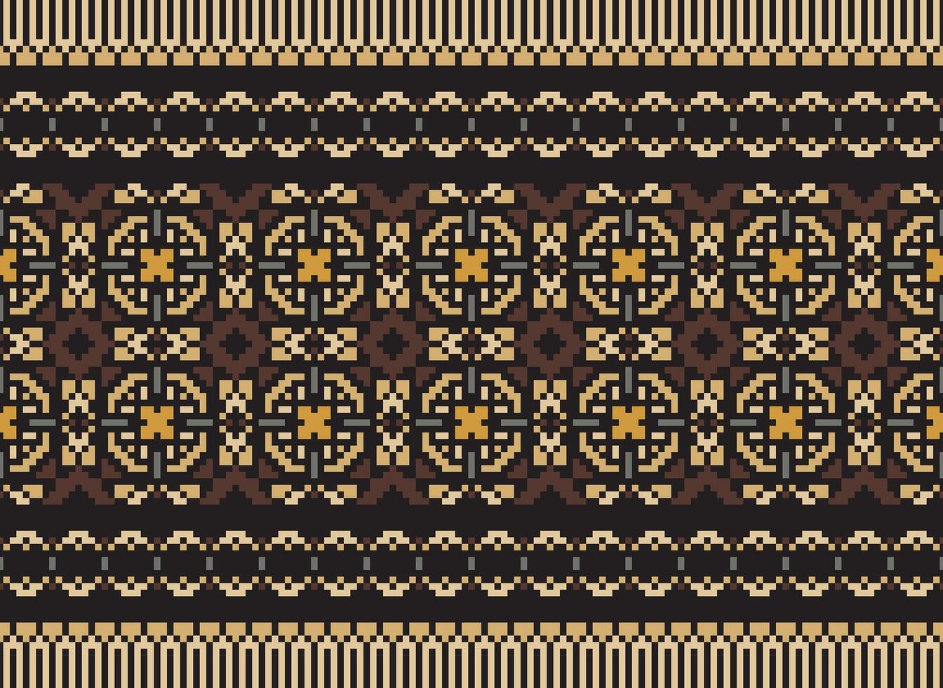 de punto étnico patrón, vector cruzar puntada oriental fondo, bordado retro jacquard estilo, púrpura modelo cuadrado nativo, diseño para textil, tela, alfombra, alfombra, fibras