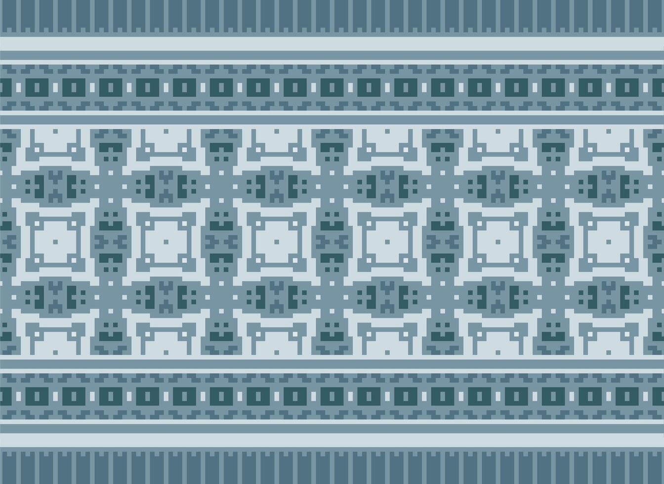 Knitted ethnic pattern, Vector cross stitch oriental background, Embroidery retro jacquard style, Purple pattern square native, Design for textile, fabric, carpet, rug, fibres