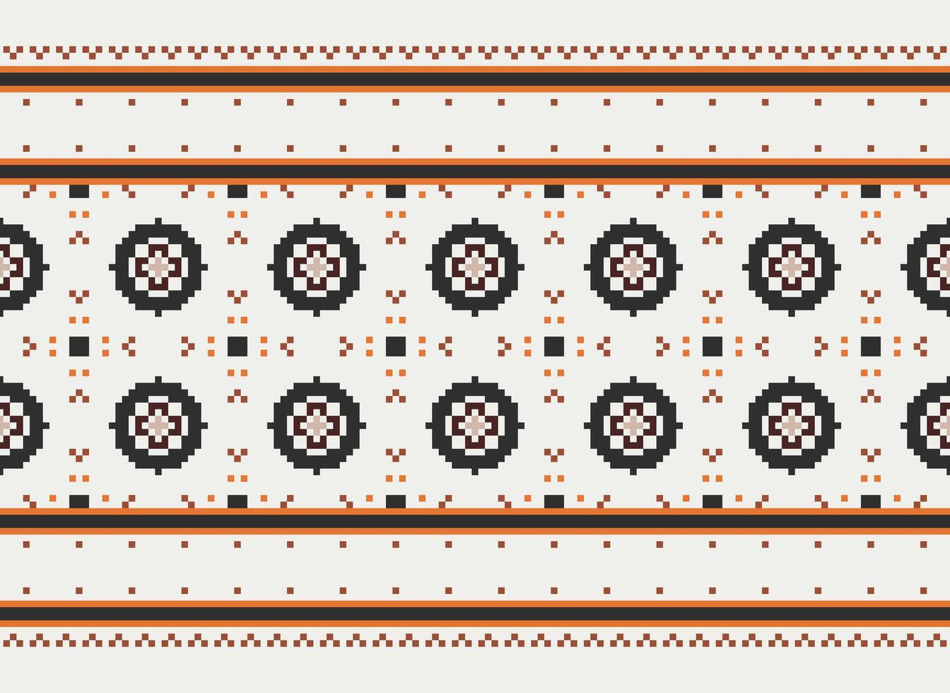 cruzar puntada tradicional étnico modelo cachemir flor ikat antecedentes resumen azteca africano indonesio indio sin costura modelo para tela impresión paño vestir alfombra cortinas y pareo de malasia vector