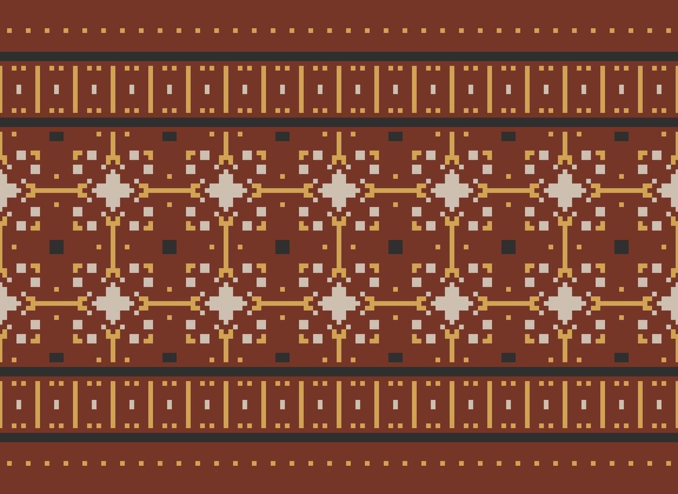 Beautiful floral cross stitch pattern.geometric ethnic oriental pattern traditional background.Aztec style abstract vector illustration.design for texture,fabric,clothing,wrapping,decoration,carpet.