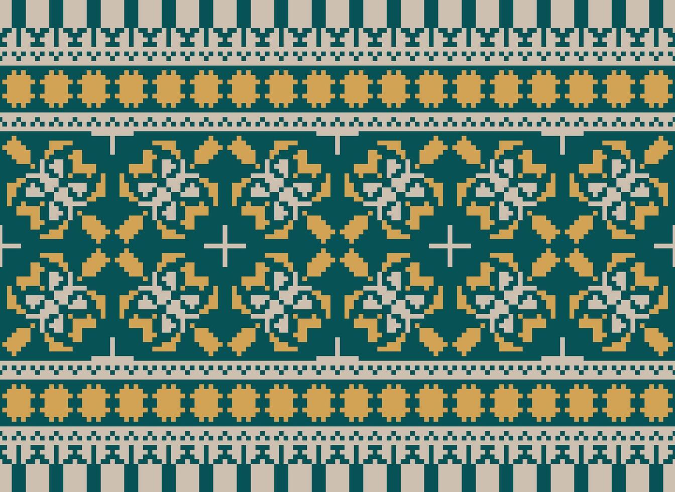 africano cruzar puntada bordado en fondo.geometrico étnico oriental sin costura modelo tradicional.azteca estilo resumen vector ilustración.diseño para textura,tela,ropa,envoltura,alfombra.