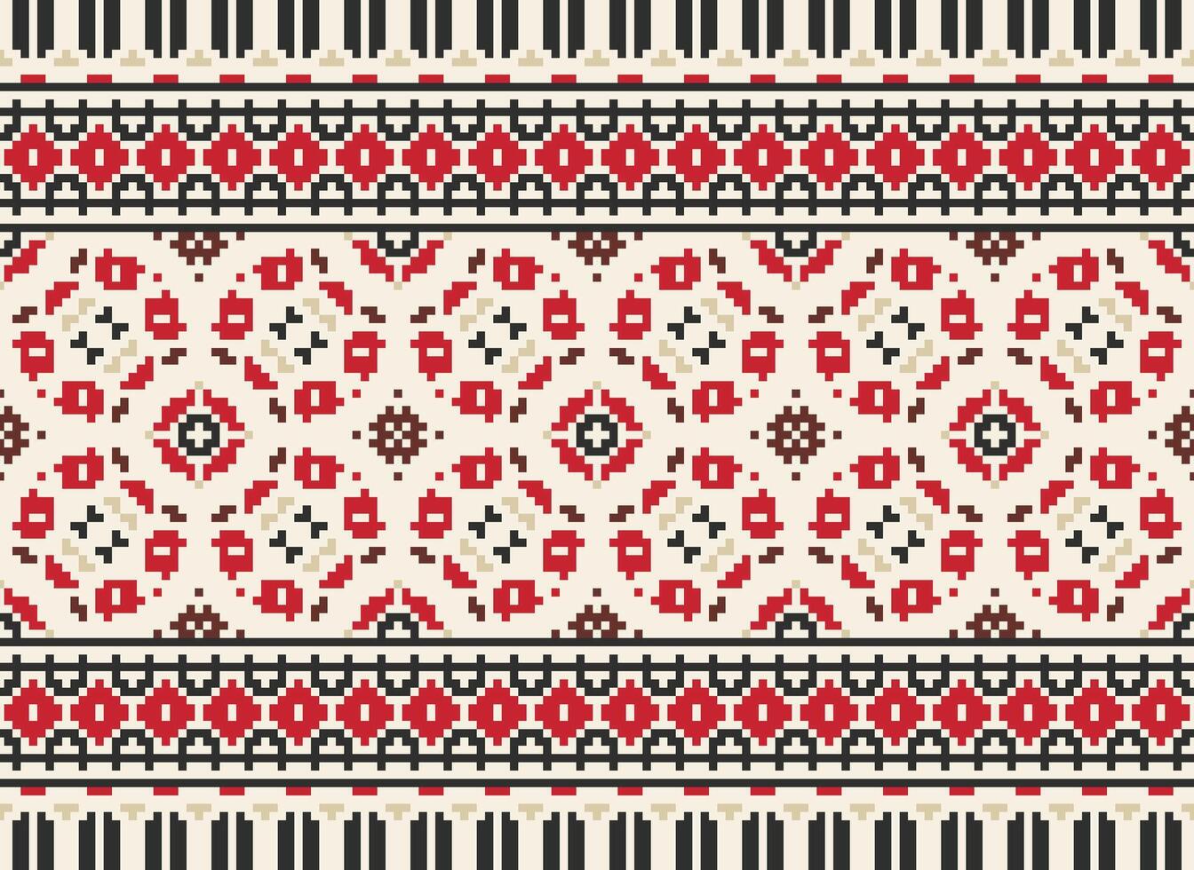 africano cruzar puntada bordado en fondo.geometrico étnico oriental sin costura modelo tradicional.azteca estilo resumen vector ilustración.diseño para textura,tela,ropa,envoltura,alfombra.