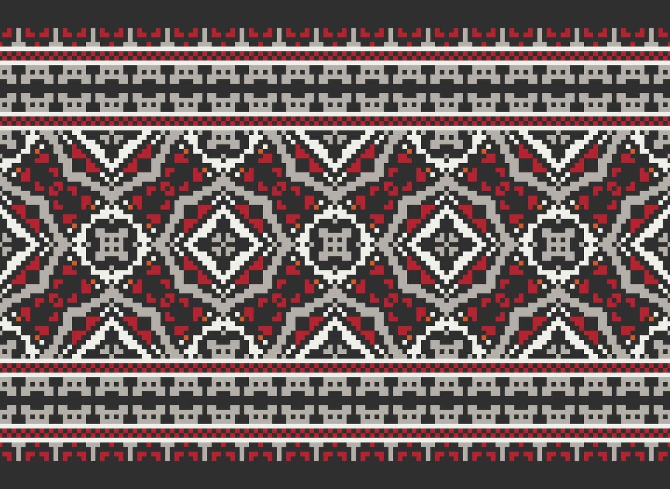 africano cruzar puntada bordado en fondo.geometrico étnico oriental sin costura modelo tradicional.azteca estilo resumen vector ilustración.diseño para textura,tela,ropa,envoltura,alfombra.