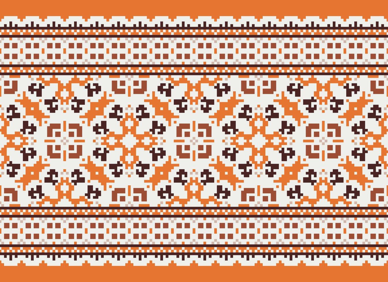 píxel étnico modelo vector antecedentes. sin costura modelo tradicional, diseño para fondo, fondo de pantalla, batik, tela, alfombra, ropa, envase, y textil.étnico modelo vector ilustración.