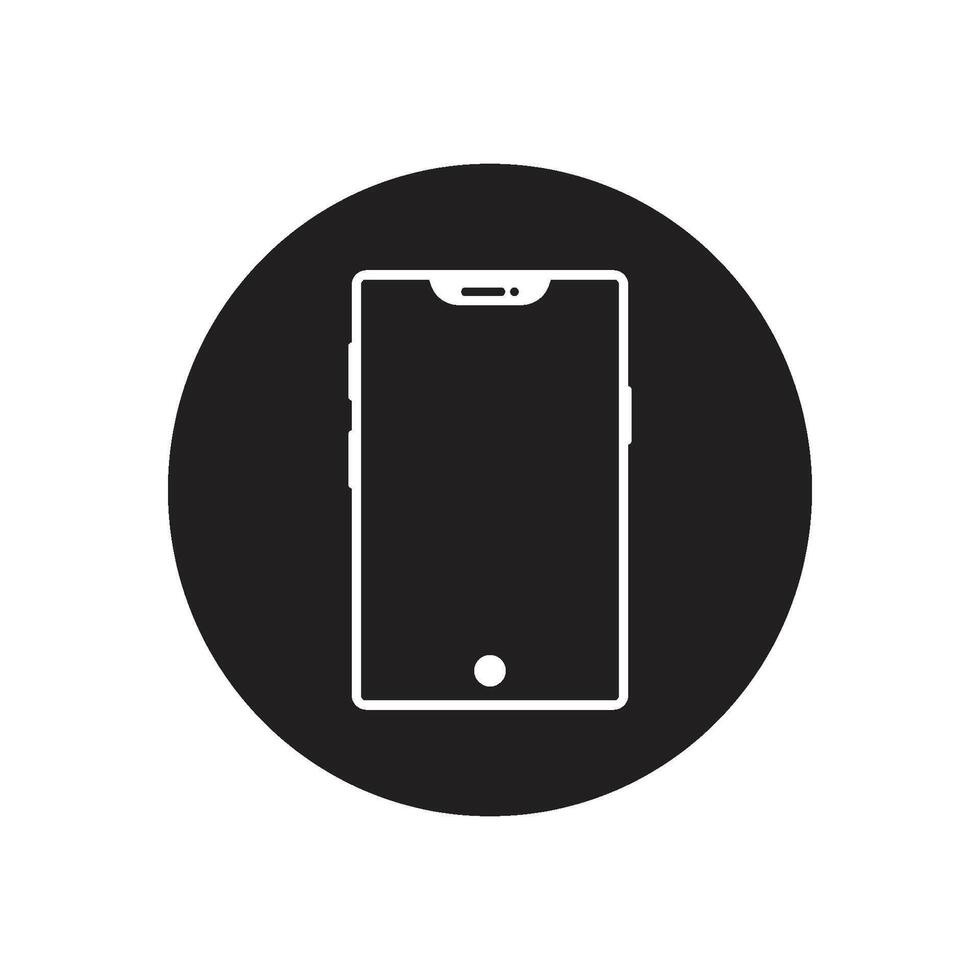 mobile phone icon vector