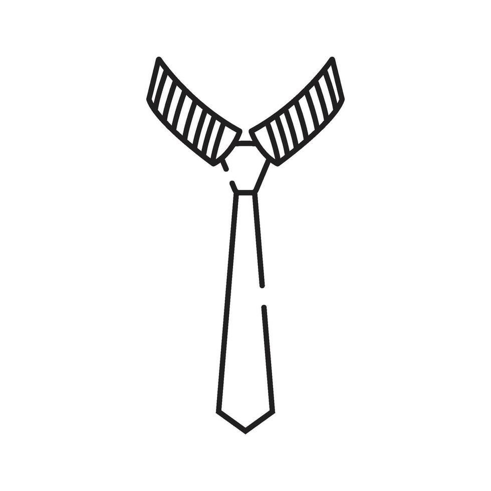 tie icon vector