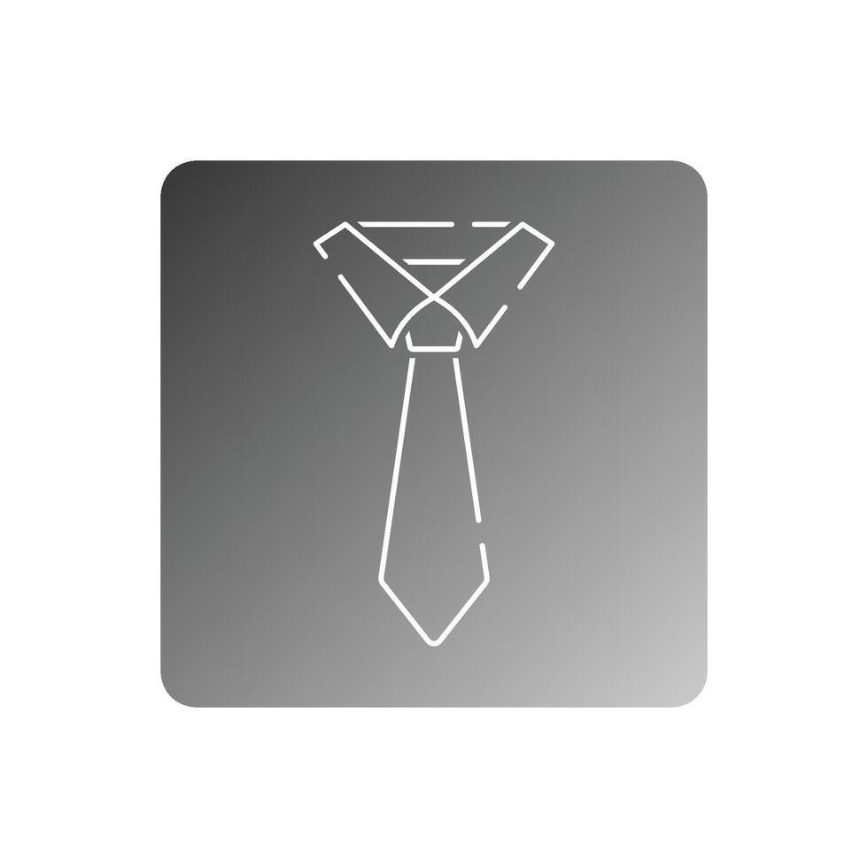 tie icon vector