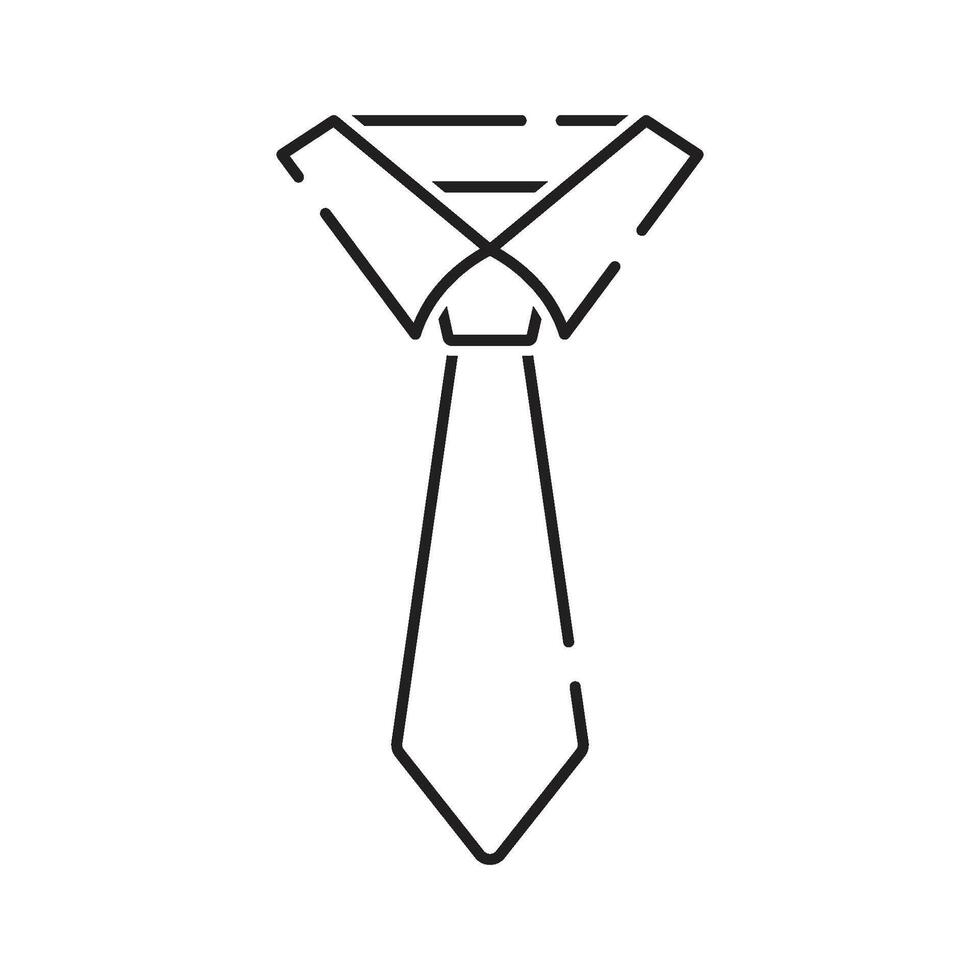 tie icon vector