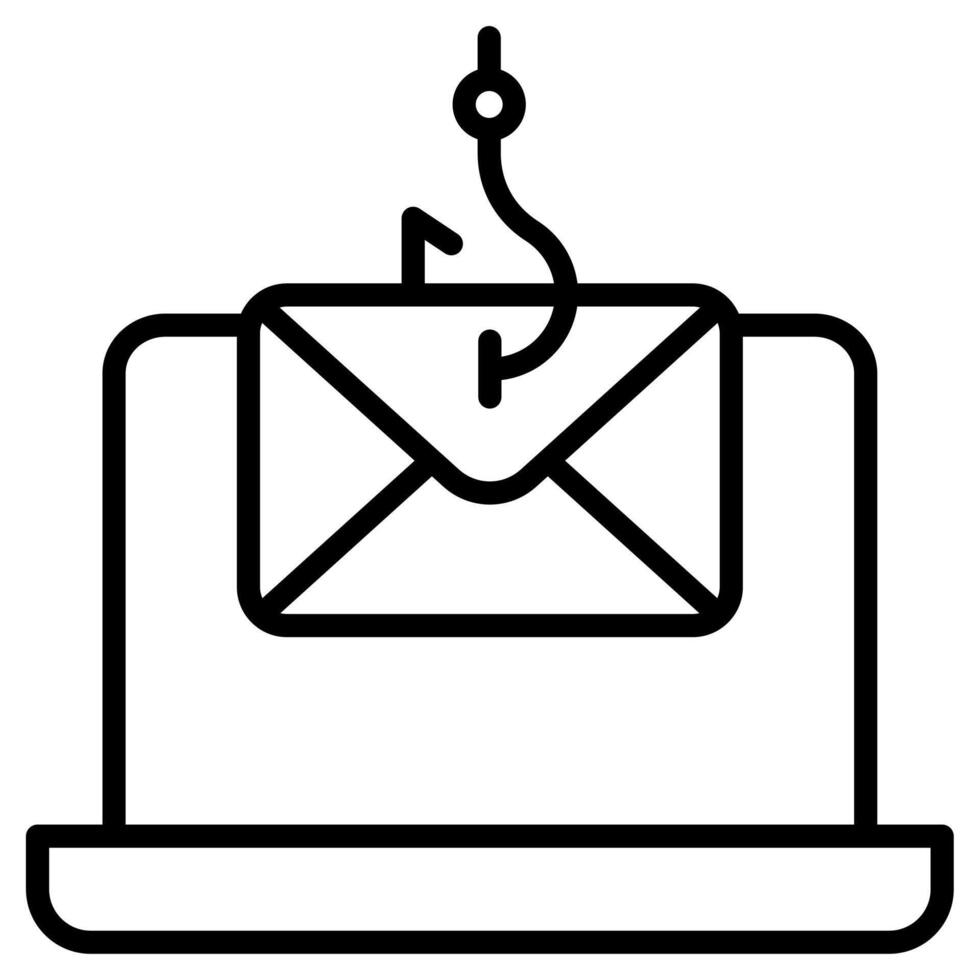 Phishing icon vector illustration