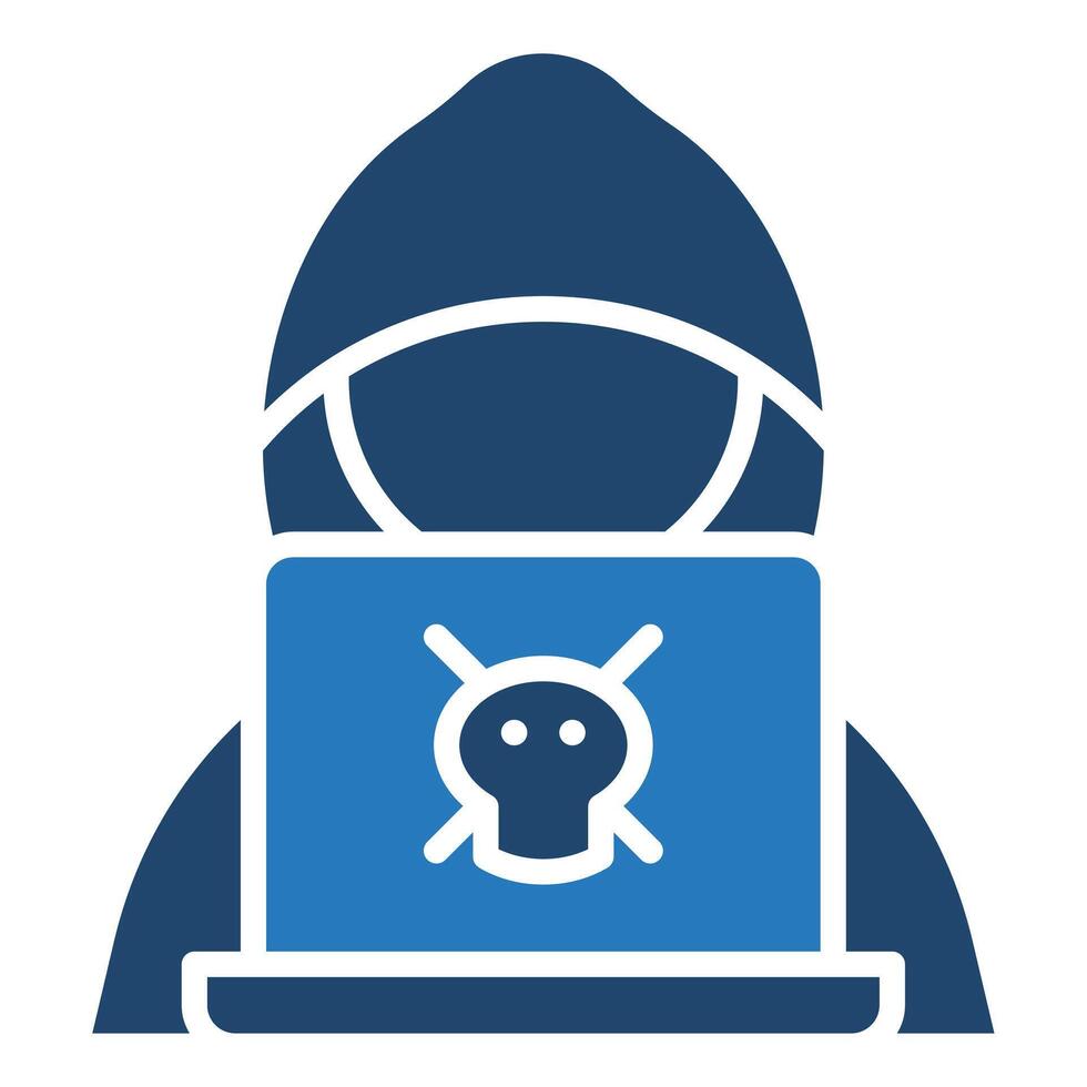 Hacking icon vector illustration