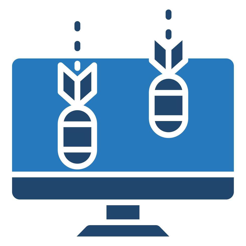 Denial of Service icon vector illustration