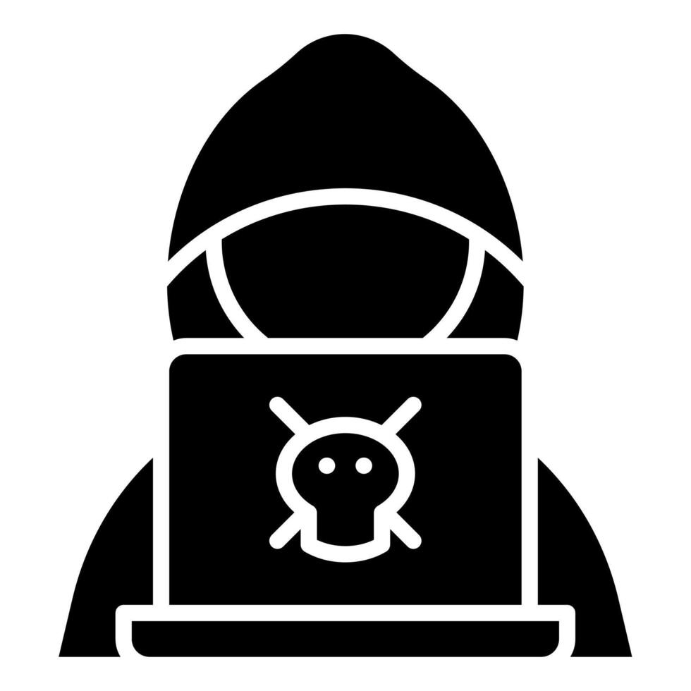 Hacking icon vector illustration