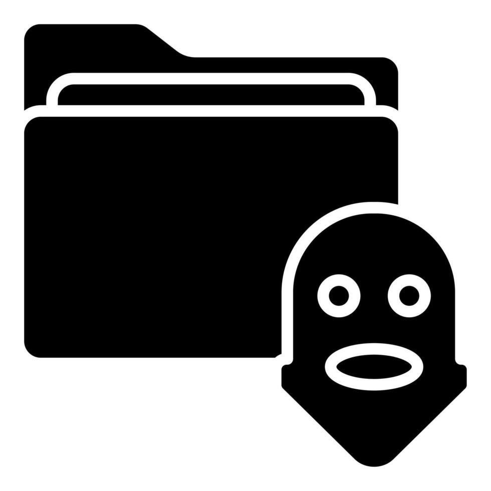 Data Hijack icon vector illustration