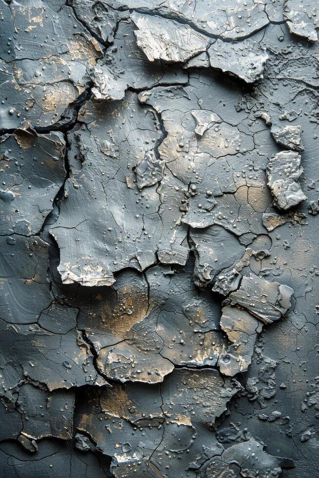 AI generated Close Up View of Rock Formation photo