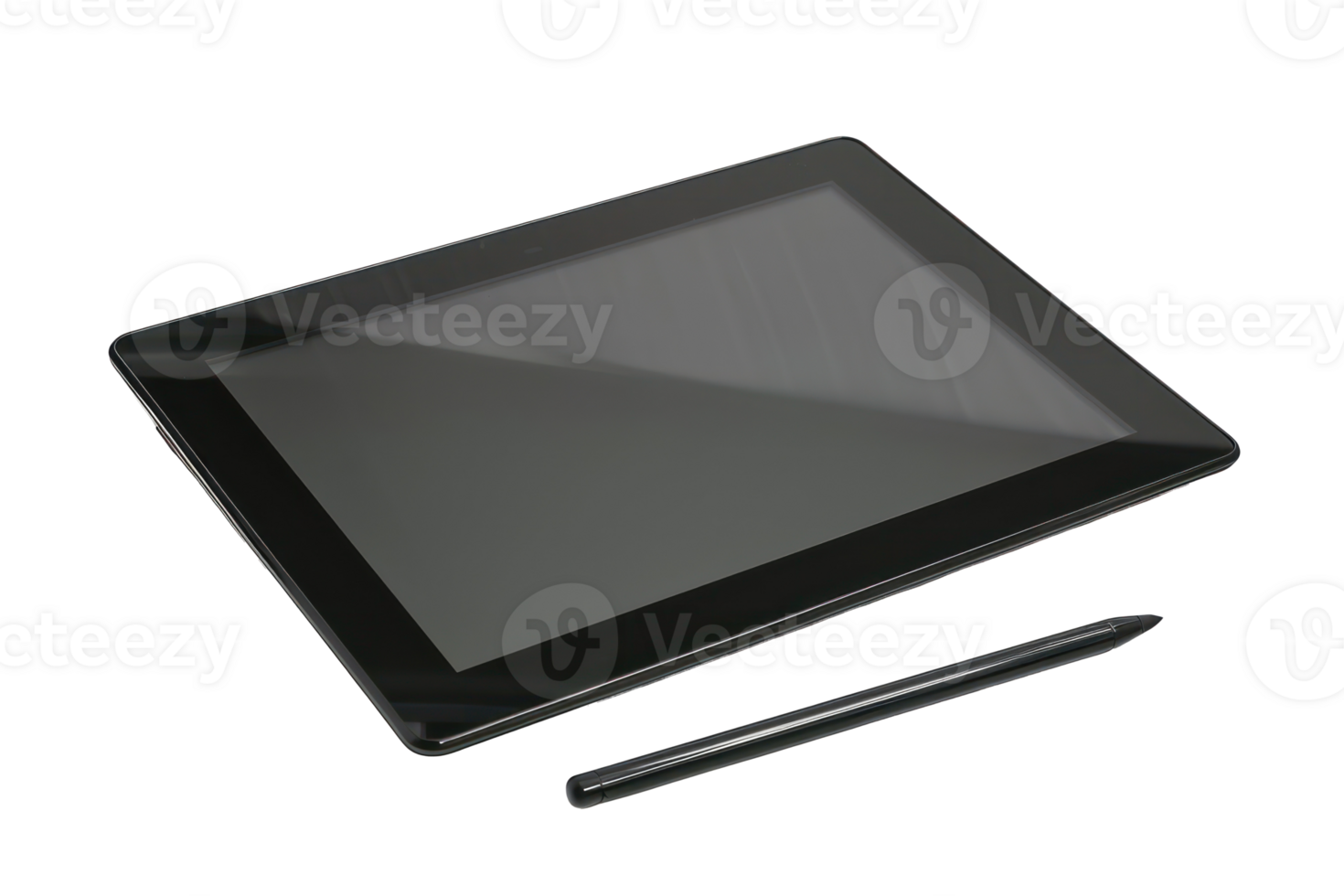 AI generated Graphics tablet with stylus for digital design 41731934 PNG