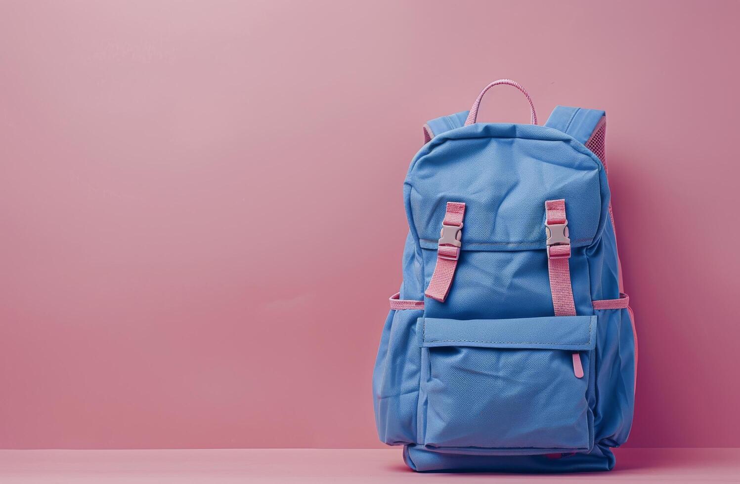 AI generated Backpack Overflowing With Pencils photo